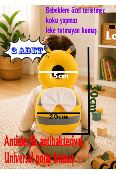 Teknor Bebek Baş Koruma Yastığı Arı Modeli ve İlk Adımlar İçin Düşme Önleyici...