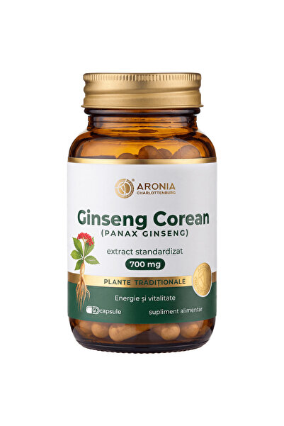 Aronia Charlottenburg Ginseng Coreean (Panax Ginseng) 700mg 60cps