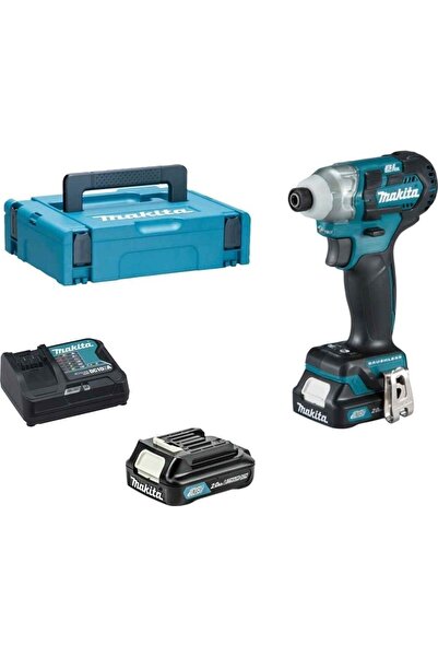 Makita TD 111 DSAJ Ασύρματο Κρουστικό Κατσαβίδι 10.8 V 1 x 2 Ah