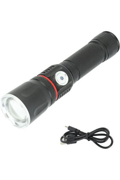 STARSTAR Aluminum alloy USB COB zoom flashlight magnet.