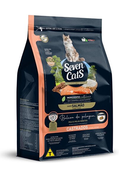 Seven Premium Especial Sterilized Cat Food – Salmon, Coat Beauty, Complete Nu...