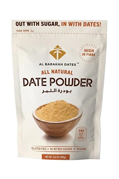 Al Barakah Natural Date Powder - Gluten Free - No Added Sugar - High in Fibre...
