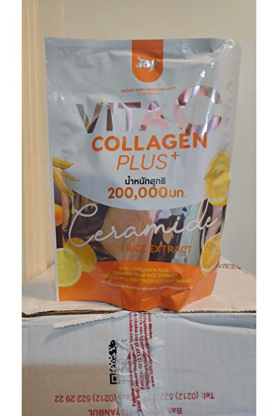 Joji Vita C Collagen Plus Ceramide Powder Supplement for Skin Radiance and Hy...
