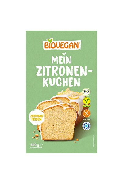 Biovegan Amestec pentru prăjituri cu lămâie, fără gluten, bio, 450g
