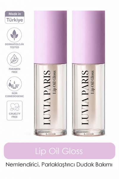 Luvia Paris Vanillia Lip Oil Gloss Nemlendirici , Parlaklaştırıcı & Dolgunlaş...