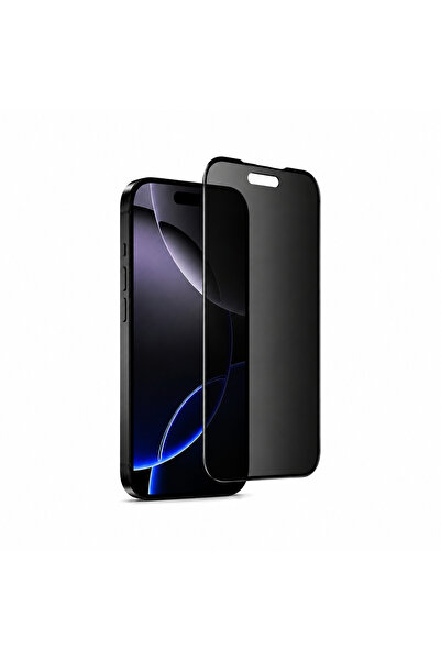 -SET iPhone 12 / 12 Pro Uyumlu Hayalet Ekran Koruyucu Cam + Şeffaf Kılıf Seti