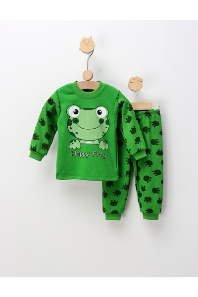 MiniKids Пижама Happy Frog, зелена