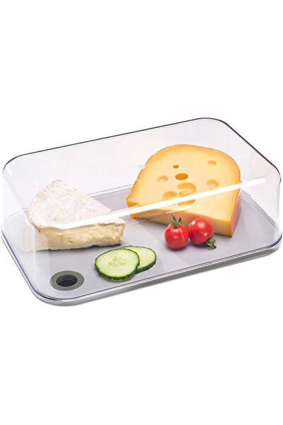 Mepal - Cheese cover for fridge Modula - 2800 ml storage box with lid for che...