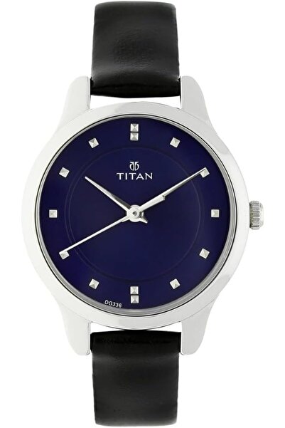 Titan ساعة نيو انالوج دائرية للنساء