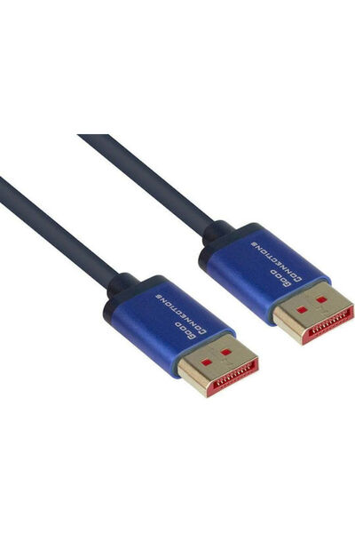 Other Alcasa Καλώδιο DisplayPort αρσενικό - DisplayPort αρσενικό 2μ Μπλε ()