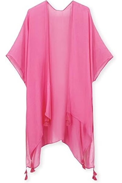 Moss Rose Women's Beach Cover up Swimsuit Kimono Cardigan with Bohemian Flora...