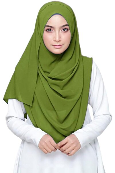 LMVERNA Solid Color Bubble Chiffon Scarf for Women Fashion Soft Hijab Long Sc...