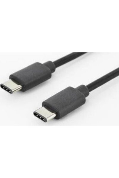 Digitus Καλώδιο USB 3.0 USB-C Αρσενικό - USB-C Μαύρο 1.8μ
