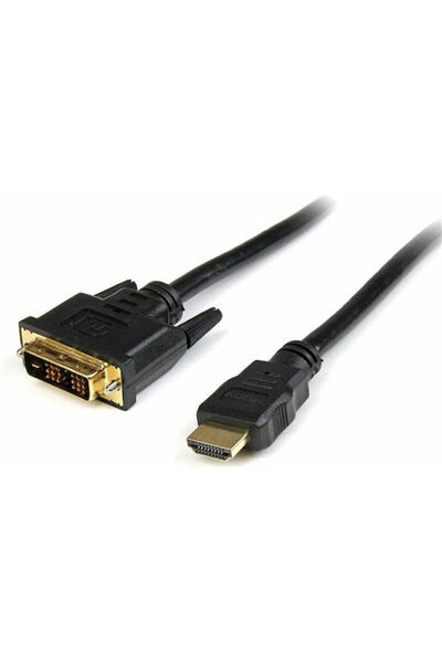 startech Καλώδιο DVI-D αρσενικό σε HDMI αρσενικό, 5μ, Μαύρο (HDDVIMM5M)