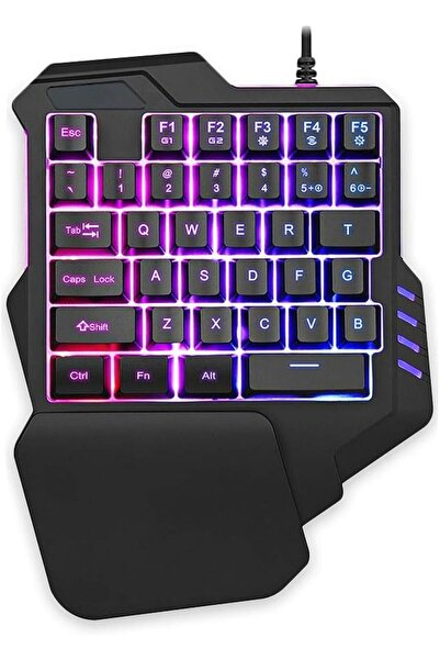 SCIENISH Arabic/English Layout Mini I8 2.4G Wireless 92 Keys Keyboard with To...
