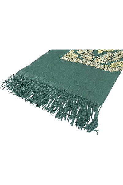 Urban CoCo Women's Embroidered Oversize Tassel Shawl Scarf