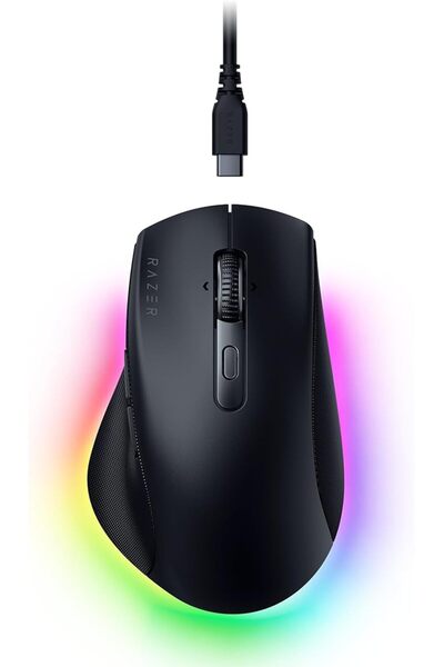 RAZER Pro Glide Soft Mouse Mat: for Office Productivity, Thick and High-Densi...