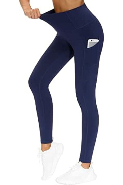 THE GYM PEOPLE womens Capri Leggings | Tummy Control, Deep Side Pockets, Squa...