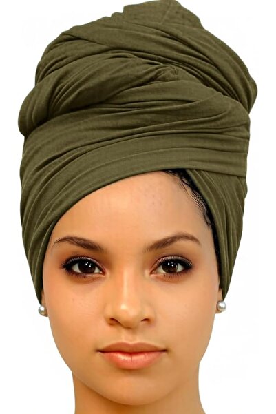 GENERAL Harewom Head Wraps for Black Women Stretch Head Scarf Long African Ha...