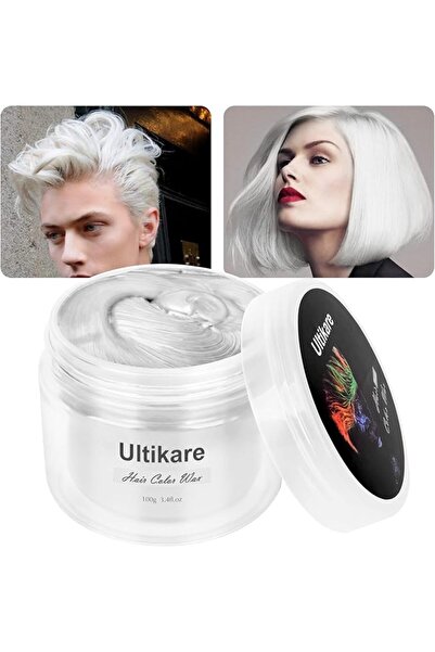 Ultikare Hair Color Wax,Instant Hair Coloring Dye Cream Mud, Temporary Hair D...