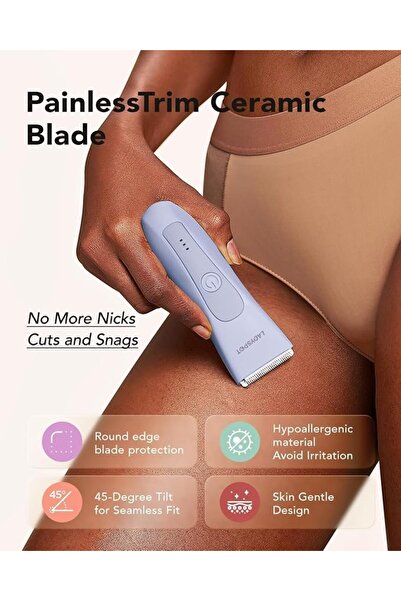 MANSPOT Electric Body Hair Trimmer Bikini Trimmer for Women, Pubic Hair Shave...