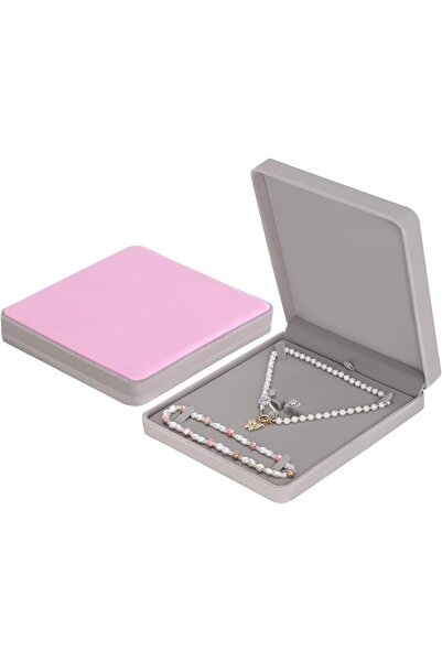 LETURE Velvet Jewelry Set Box, Velvet Gift Box for Bracelet Necklace Earring ...