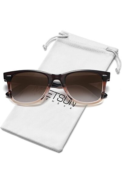 MEETSUN Polarized Sunglasses for Women Men Classic Retro Square Frame Driving...