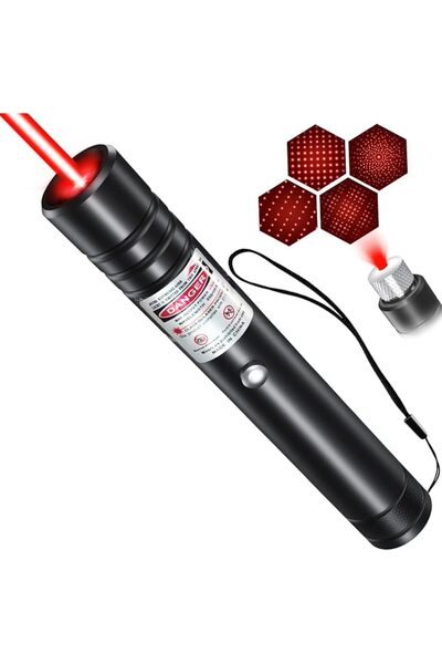 GENERAL MIPREZT [Professional] Rechargeable Red Line Flashlight Long Distance...