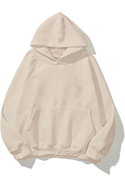 GENERAL SAFRISIOR Oversized Hoodies for Women and Men Couples Fleece Basic So...