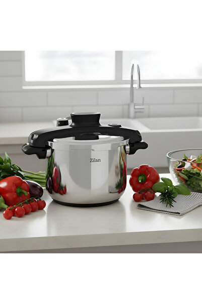 Zilan Pressure cooker ZLN5298 SafePlus 6L – stainless steel, safety system, i...