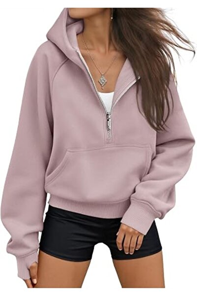 AUTOMET womens Ezau190 Sweatshirt | Fleece lined, soft material, hooded, jack...