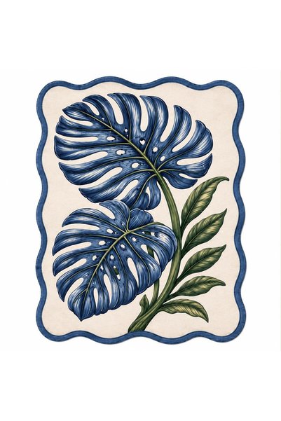 Rugs Modern Halı سجادة زخرفية حديثة منسوجة بنمط تقليدي من ETA eta4067blue