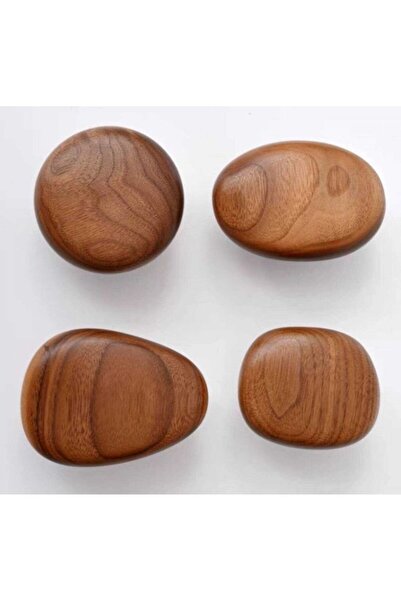 Morvena Picks Patru carlige din lemn, cuier decorativ, ornamente din lemn luc...