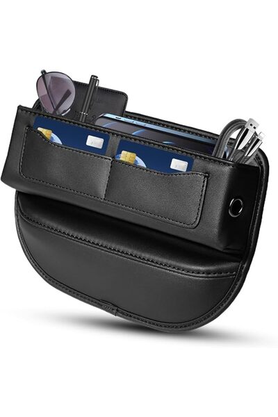 EXCEFORE Car Seat Gap Filler Organizers,Premium Leather Automotive Accessorie...