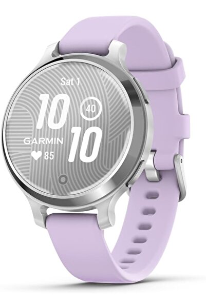 Garmin ساعة ليلي 2 الذكية، صغيرة وأنيقة، بشاشة مخفية، عدسة مزخرفة، تدوم البطا...