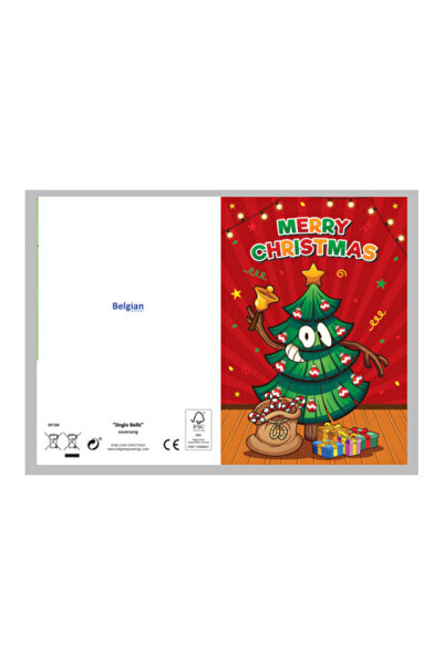 MC Micostore Christmas musical greeting card