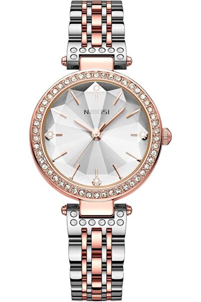 Nibosi Fashion Women Watches Analog Rose Gold Small Round Dial Women's Watch ...
