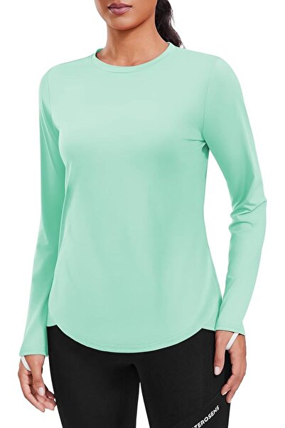 GENERAL PINSPARK Women Sun Shirt Long Sleeve Quick Dry Hiking Shirts with Thu...