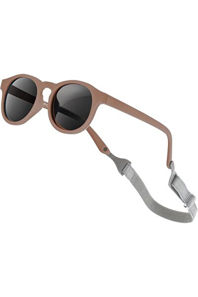 SYOSI Adjustable Polarized Baby Sunglasses with UV 400 Protection - Soft Sili...