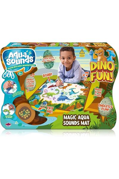 GENERAL Aqua Sounds Magic Mat: Dinosaur Adventure - Water Drawing, Character ...