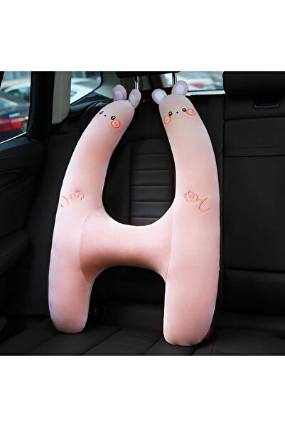 HONPOLO Seat Belt Cover Pillow for Kids, Neck Support Travel Pillow, Soft Plu...