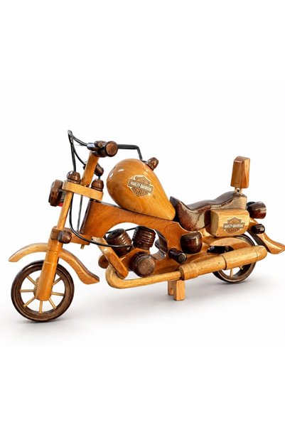 MEKs Dekoratif Ahşap Harley Motor No:1139