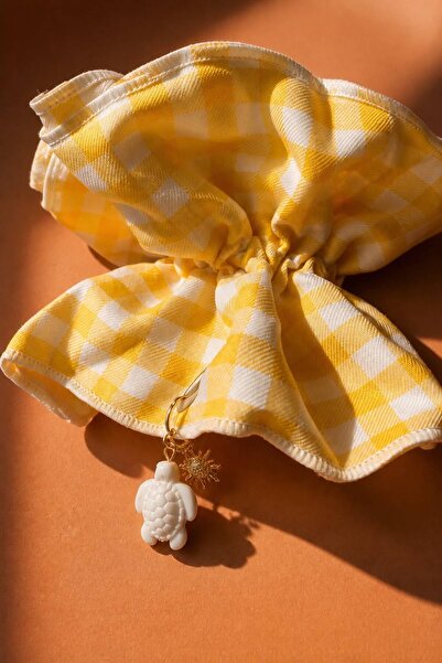 Kadın Charm Scrunchie Soleil Toka