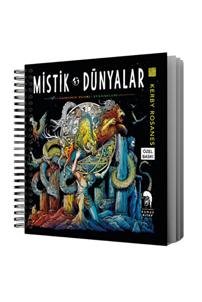 Romos Yayınları Mistik Dünyalar Özel Baskı Mandala Kitabı