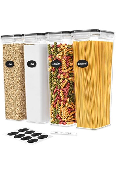 Generic Airtight Food Storage Containers with Lids, 2.8L Pasta Containers for...