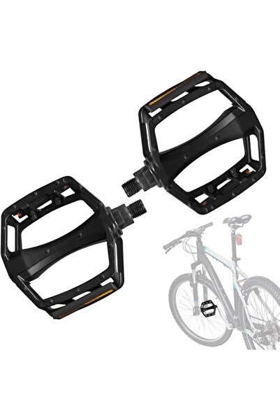 ELEPHANTBOAT 2Pcs Bike Pedals for Adult Bikes, Replacement with 1/2" and 9/16...