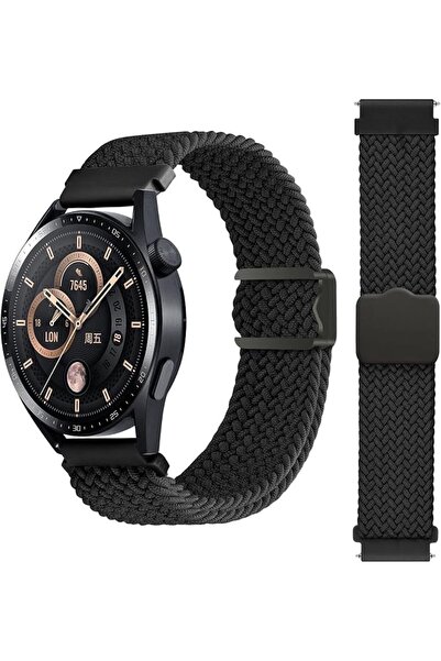 GENERAL حزام نايلون لساعة هواوي GT5 Pro/GT5/GT4 مقاس 46 ملم، حزام بديل قابل ل...