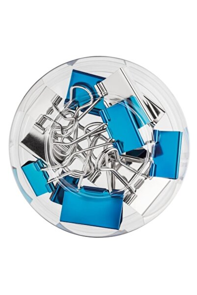 Herlitz Frozen Glam Metal Clips, Dimensions 30mm 25mm 19mm, Set of 12
