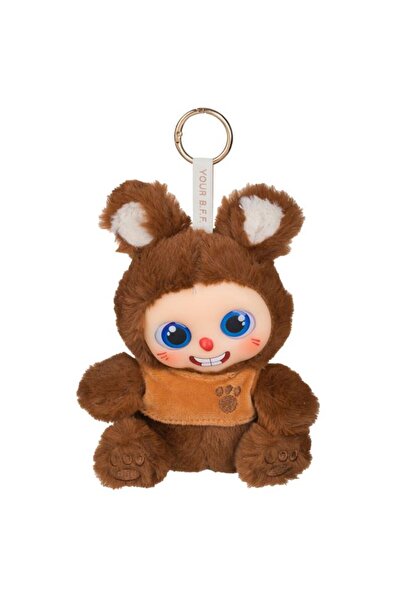 OEM Breloc cu Ursulet de Plus Maro Bubu 17cm