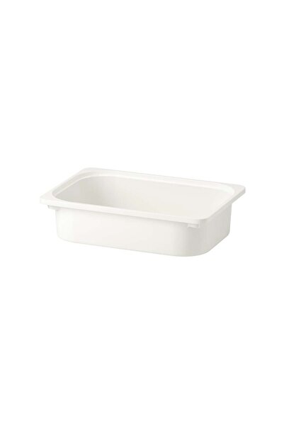 Trofast Storage box, white, 42x30x10 cm